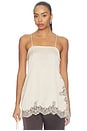 view 2 of 5 Side Button Cami in Champagne