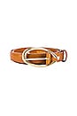 view 3 of 3 The Florette Belt in Cognac
