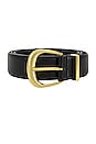 view 3 of 3 Daphna Wide Belt in Black