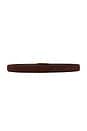 view 2 of 3 CEINTURE MIRA in Espresso Suede