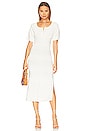 view 1 of 3 The Isabella Midi Dress in Off White