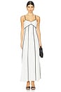 view 1 of 3 The Odele Dress in Porcelain