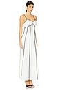 view 2 of 3 The Odele Dress in Porcelain