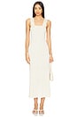 view 1 of 4 The Dominique Knit Dress in Parchment