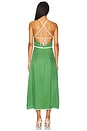 view 3 of 3 The Isobel Dress in Matcha