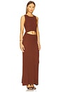 view 3 of 5 The Avery Knit Dress in Walnut