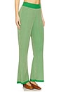 view 2 of 6 The Ceilia Knit Pant in Matcha