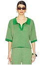view 1 of 5 The Serin Knit Top in Matcha