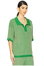 view 2 of 5 The Serin Knit Top in Matcha