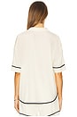 view 3 of 4 The Laine Shirt in Pearl