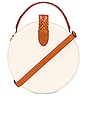 view 1 of 5 SAC CECILE in Ecru with Cognac Contrast