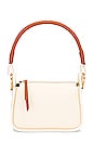 view 1 of 4 x REVOLVE The Helena Bag in Ecru with Cognac Contrast