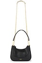 view 1 of 5 The Loja Shoulder Bag in Black Lizard