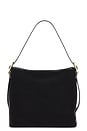 view 2 of 4 SAC PORTÉ ÉPAULE THE MORETTO in Black Suede