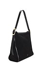 view 3 of 4 SAC PORTÉ ÉPAULE THE MORETTO in Black Suede