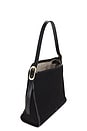 view 4 of 4 SAC PORTÉ ÉPAULE THE MORETTO in Black Suede