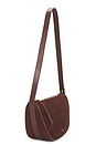 view 3 of 4 The Osimo Shoulder Bag in Cocoa Suede