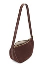 view 4 of 4 The Osimo Shoulder Bag in Cocoa Suede