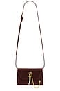 view 1 of 4 SAC PORTÉ ÉPAULE ANOUK in Choc Suede