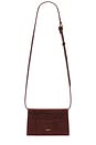 view 2 of 4 SAC PORTÉ ÉPAULE ANOUK in Choc Suede