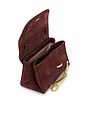 view 5 of 4 SAC PORTÉ ÉPAULE ANOUK in Choc Suede