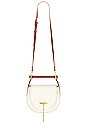 view 1 of 4 Babylon Fob Bag in Ecru & Cognac