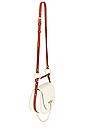 view 3 of 4 Babylon Fob Bag in Ecru & Cognac