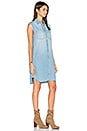 view 2 of 3 Sleeveless Button Up Dress in Marble