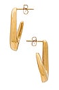 view 2 of 2 Alice Earring in Gold