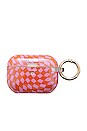 view 1 of 4 AirPod Pro Case in Checkmate Pink & Orange