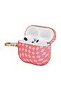 view 3 of 4 AirPod Generation 3 Case in Checkmate Pink & Orange