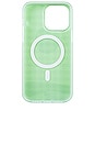 view 2 of 4 Magsafe Compatible Iphone 14 Pro Max in Minty Gingham