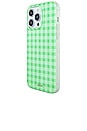 view 3 of 4 Magsafe Compatible Iphone 14 Pro Max in Minty Gingham