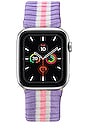 view 1 of 3 Knit Apple Watchbands in Lavender & Pink Stripe