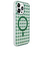 view 4 of 4 COQUE IPHONE 15 PRO MAX in Happily Houndstooth