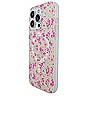 view 3 of 4 Magsafe Compatible Iphone 15 Pro Max Case in Cottage Floral Pink