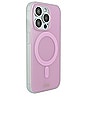 view 4 of 4 Magsafe Compatible Iphone 15 Pro Case in Jelly Pink