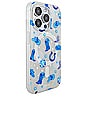 view 4 of 4 Magsafe Compatible Iphone 15 Pro Case in Disco Cowgirl Blue
