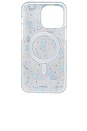 view 2 of 4 Magsafe Compatible Iphone 15 Pro Max Case in Disco Cowgirl Blue