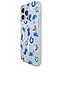 view 3 of 4 Magsafe Compatible Iphone 15 Pro Max Case in Disco Cowgirl Blue