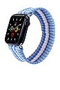 view 2 of 3 Knit Apple Watchband in Varsity Blue