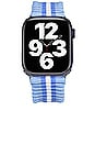 view 3 of 3 Knit Apple Watchband in Varsity Blue