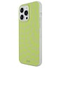 view 3 of 4 Magsafe Compatible Iphone 15 Pro Max Case in Checkmate Green