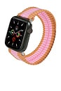 view 2 of 3 Knit Apple Watchband in Bubble Gum