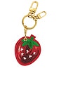 view 1 of 4 Airtag Keychain in Strawberry