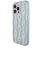 view 3 of 4 Iphone 16 Pro Max Case in Cottagecore in Blue