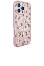 view 4 of 4 Iphone 16 Pro Max Case in Roses Are Red in Pink