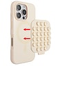 view 2 of 4 Sticky Suction Iphone 16 Pro Case in Linen