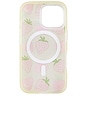 view 2 of 4 Iphone 16 Pro Case in Wild Strawberries in Cream