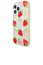 view 3 of 4 Iphone 16 Pro Case in Wild Strawberries in Cream